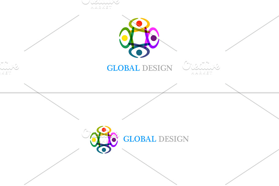 Global Design Logo in Logo Templates - product preview 8
