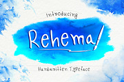 Rehema Handwritten typeface