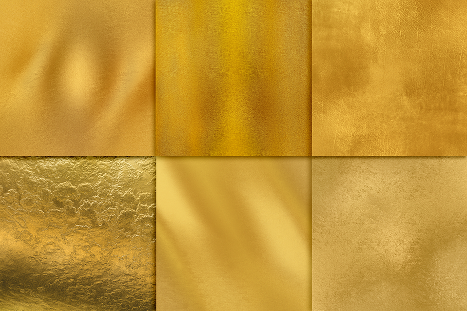 Gold Foil Textures, Gold Backgrounds in Textures - product preview 8
