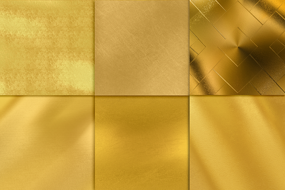 Gold Foil Textures, Gold Backgrounds in Textures - product preview 1