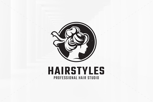 Hairstyles Logo Template in Logo Templates - product preview 2