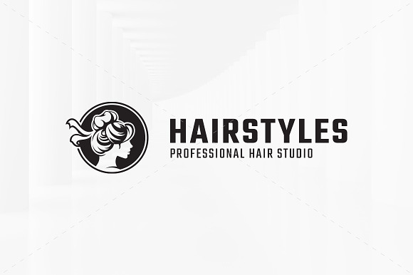 Hairstyles Logo Template in Logo Templates - product preview 3