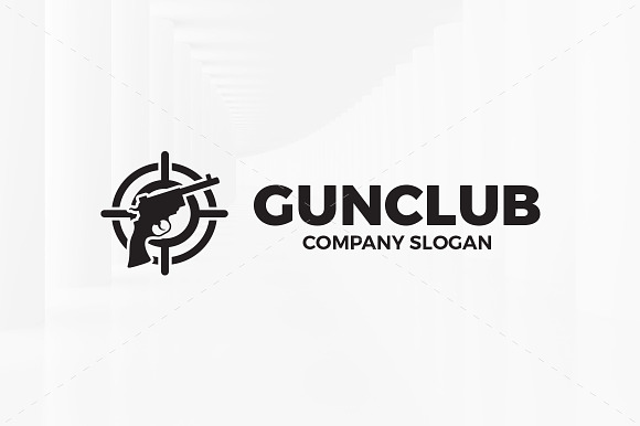 Gun Club Logo Template in Logo Templates - product preview 3