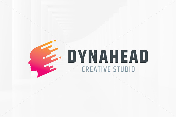 Dynamic Head Logo Template in Logo Templates - product preview 1