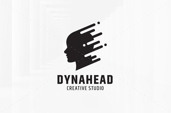 Dynamic Head Logo Template in Logo Templates - product preview 4
