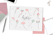 Kites to fly collection - vector 