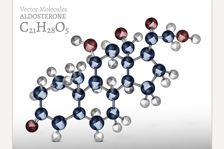 Aldosterone Molecule Image
