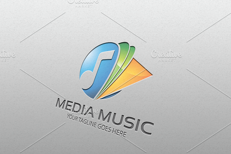 media music – Logo Template