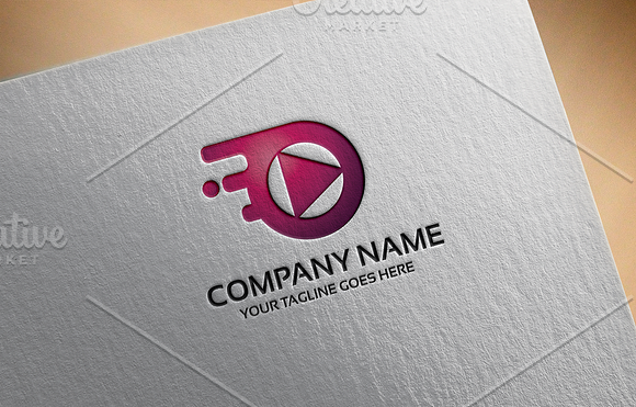 media play – Logo Template in Logo Templates - product preview 1