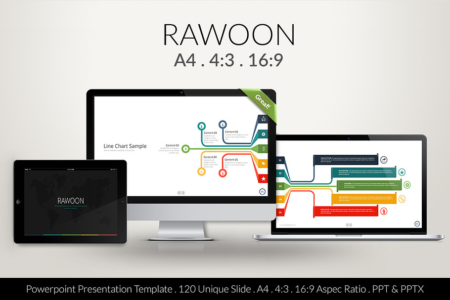 Rawoon Powerpoint Template