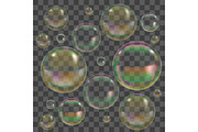 Soap Bubbles with Reflection Set. 