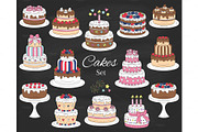 Cakes Set