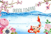 Oriental flowering