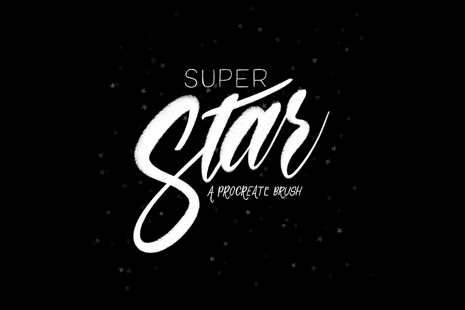 Super Star Brush for Procreate in Photoshop Brushes - product preview 8