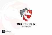 Bull Shield - Logo Template