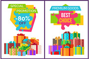 Special Promotion Best Choice Vector Illustration