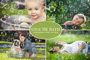 Give Me Bath - bubbles overlays