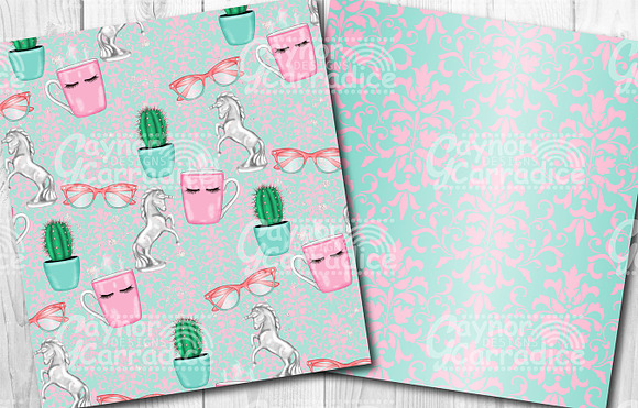 Total bookworm seamless patterns in Patterns - product preview 3