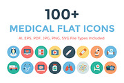 100+ Medical Flat Icons