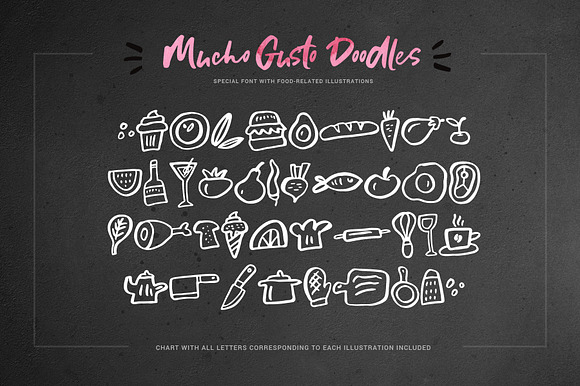 Mucho Gusto Font Family in Script Fonts - product preview 6