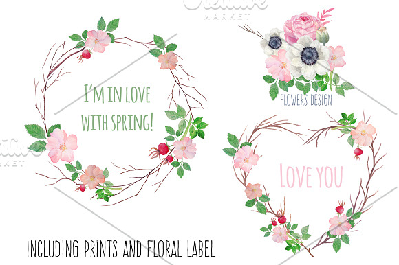 Oriental flowering in Illustrations - product preview 3