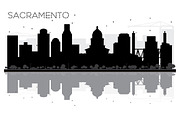 Sacramento City skyline