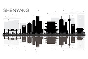 Shenyang China City skyline