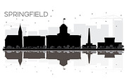 Springfield Illinois City skyline