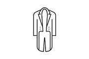Tailcoat linear icon