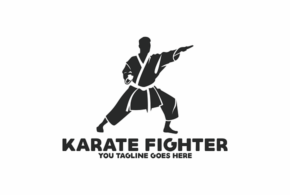 Karate Logo in Logo Templates - product preview 1