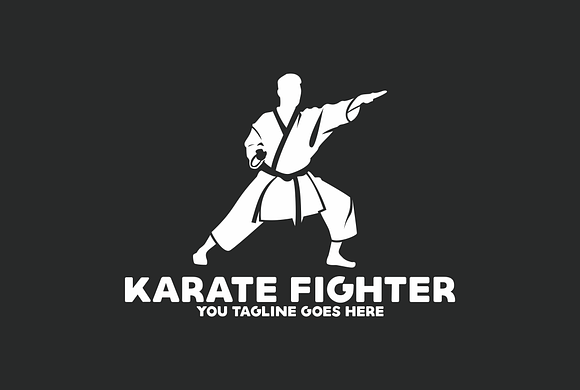 Karate Logo in Logo Templates - product preview 2