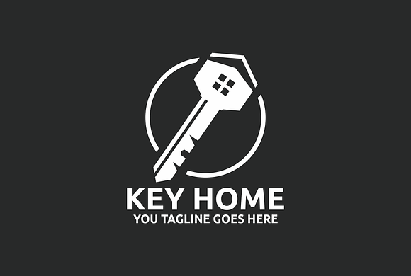 Key Home Logo in Logo Templates - product preview 1