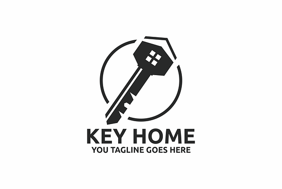 Key Home Logo in Logo Templates - product preview 2