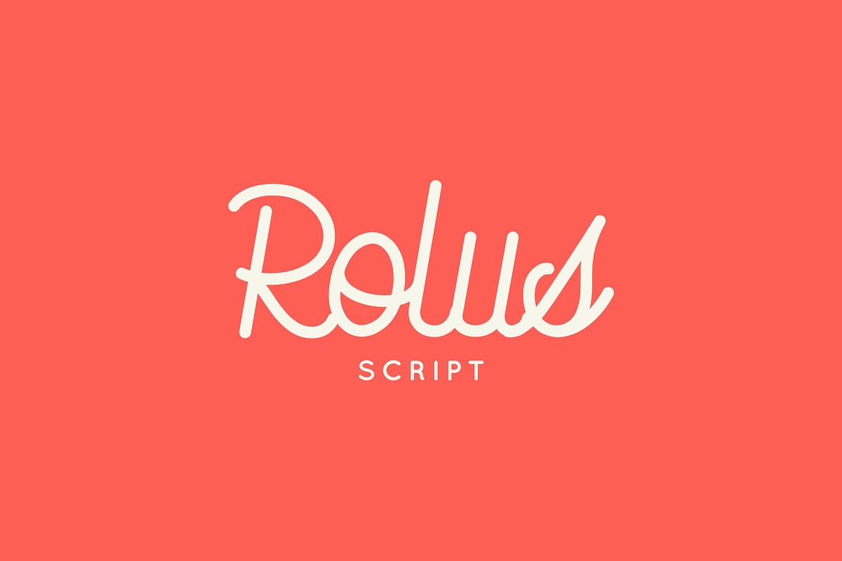 Rolus | Script in Script Fonts - product preview 8