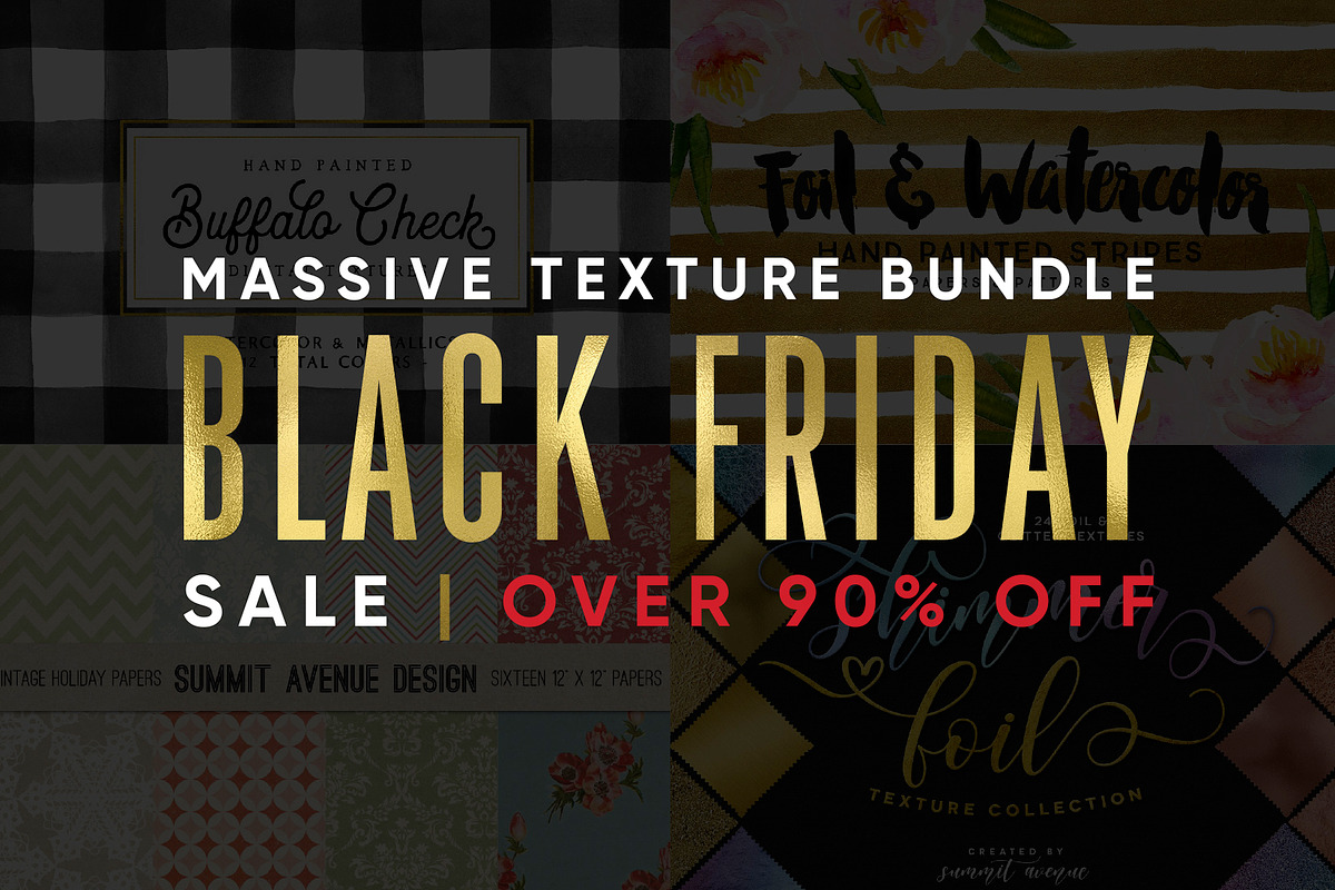 Black Friday Sale Bundle in Textures - product preview 8