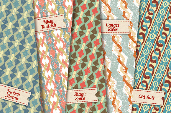 20 Retro Patterns in Patterns - product preview 3