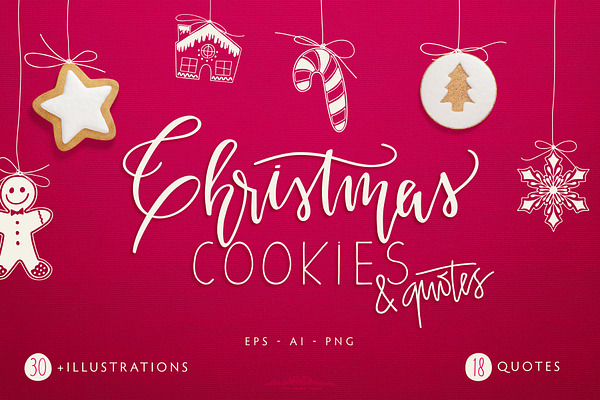 Christmas Cookies and Quotes