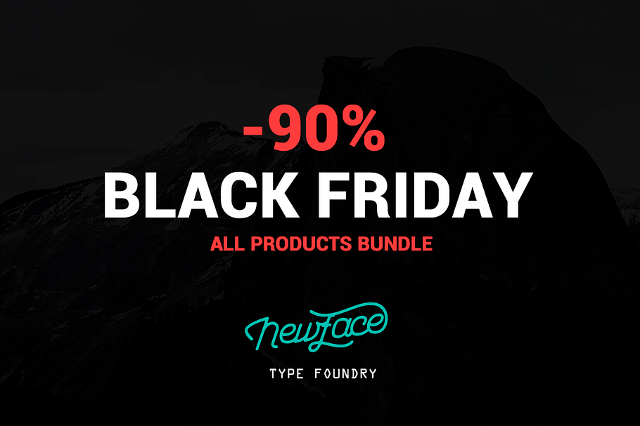 Newface Black Friday Bundle in Fonts - product preview 8