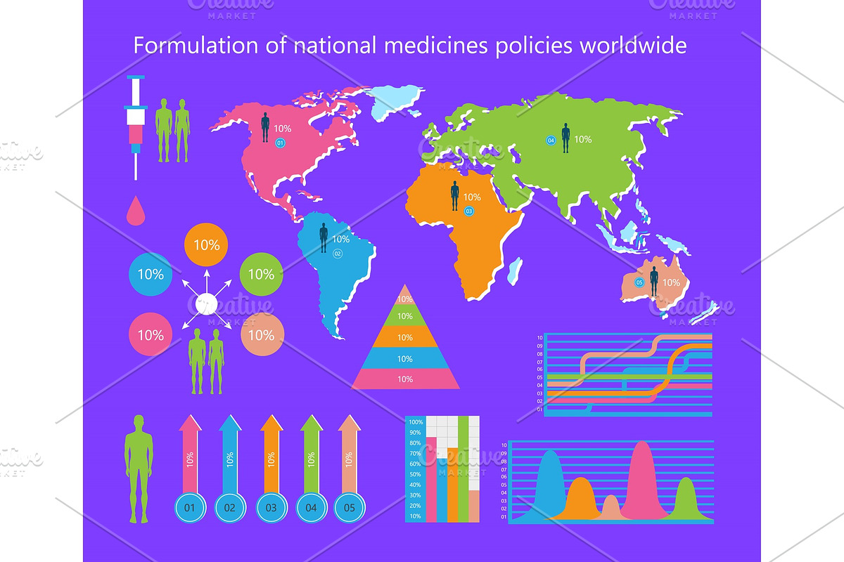 Formulation of Medicine policy Vector Illustration in Objects - product preview 8