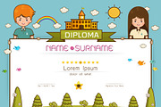 Certificate kids diploma
