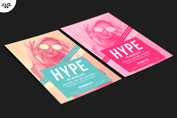 HYPE WOMEN Flyer Template in Flyer Templates - product preview 4