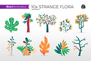 Strange Flora - Vector World
