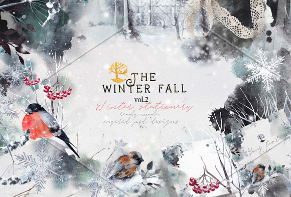 Winter fall bundle. all in 1 in Illustrations - product preview 2