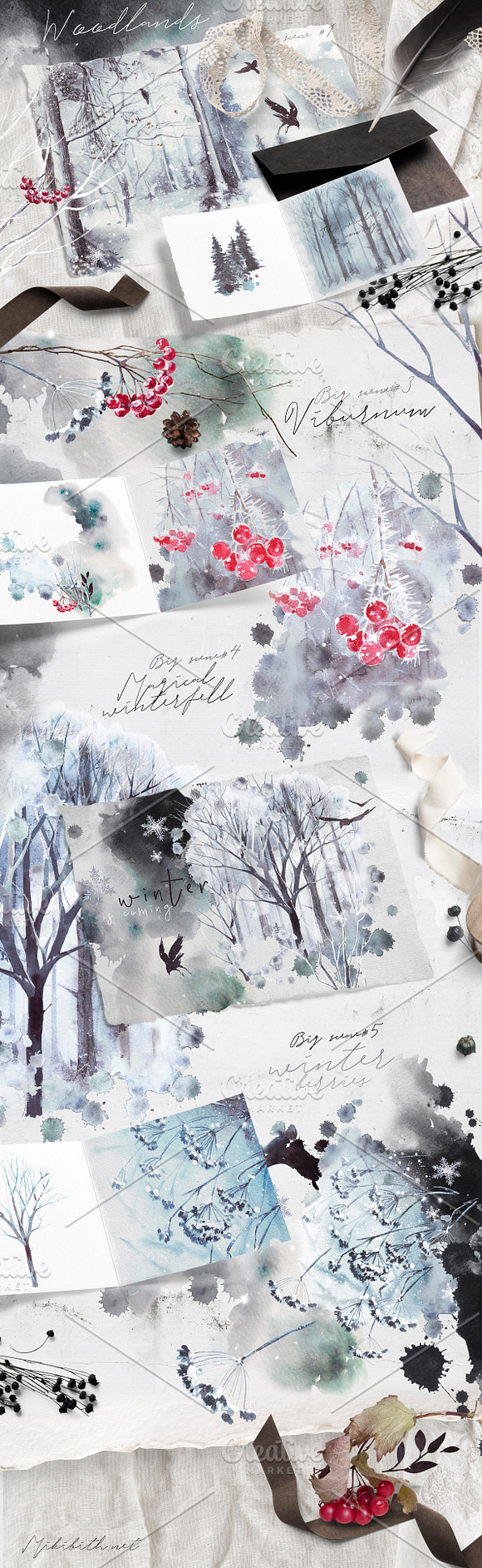 Winter fall bundle. all in 1 in Illustrations - product preview 10