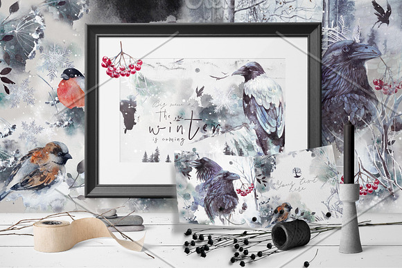 Winter fall bundle. all in 1 in Illustrations - product preview 16