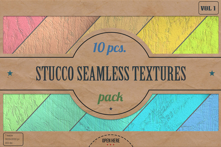 Stucco Seamless HD Textures Pack v.1 in Textures - product preview 8