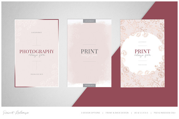 COPPERING | Wedding Photographer Kit in Stationery Templates - product preview 6