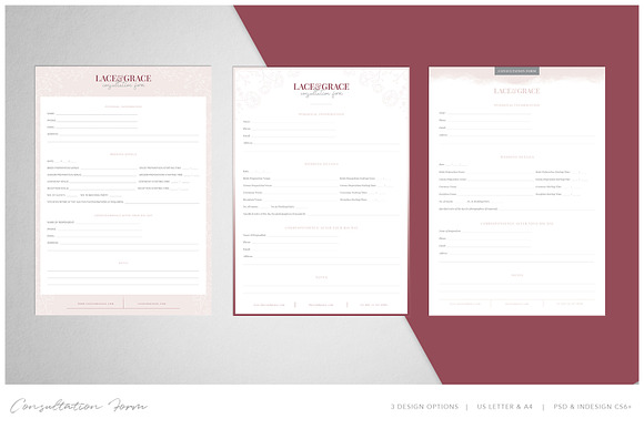 COPPERING | Wedding Photographer Kit in Stationery Templates - product preview 9