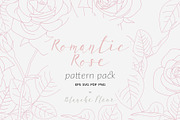 Romantic Rose Pattern Pack