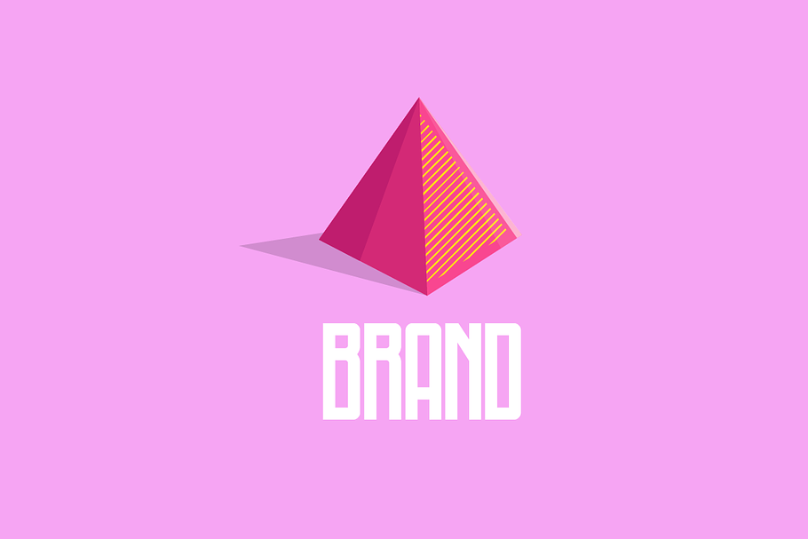 Pyramid Logo Creative Logo Templates Creative Market